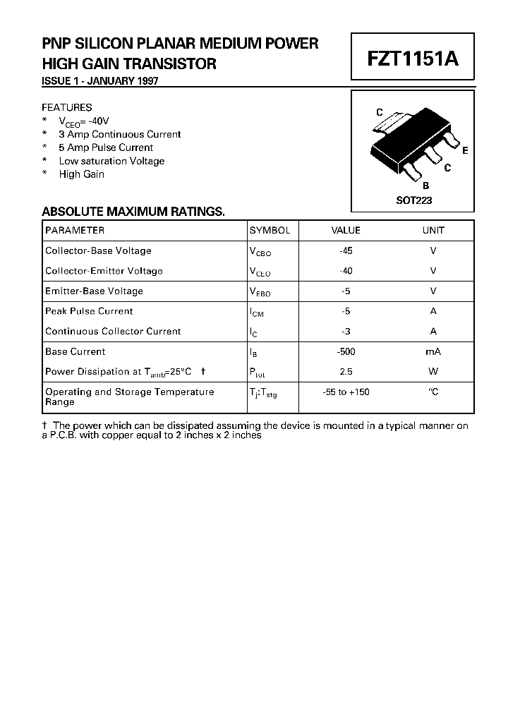 FZT1151A_75234.PDF Datasheet