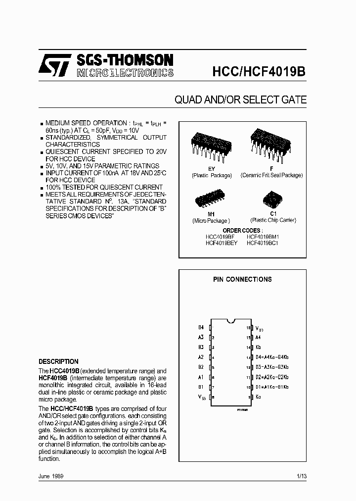 HCF4019B_152664.PDF Datasheet