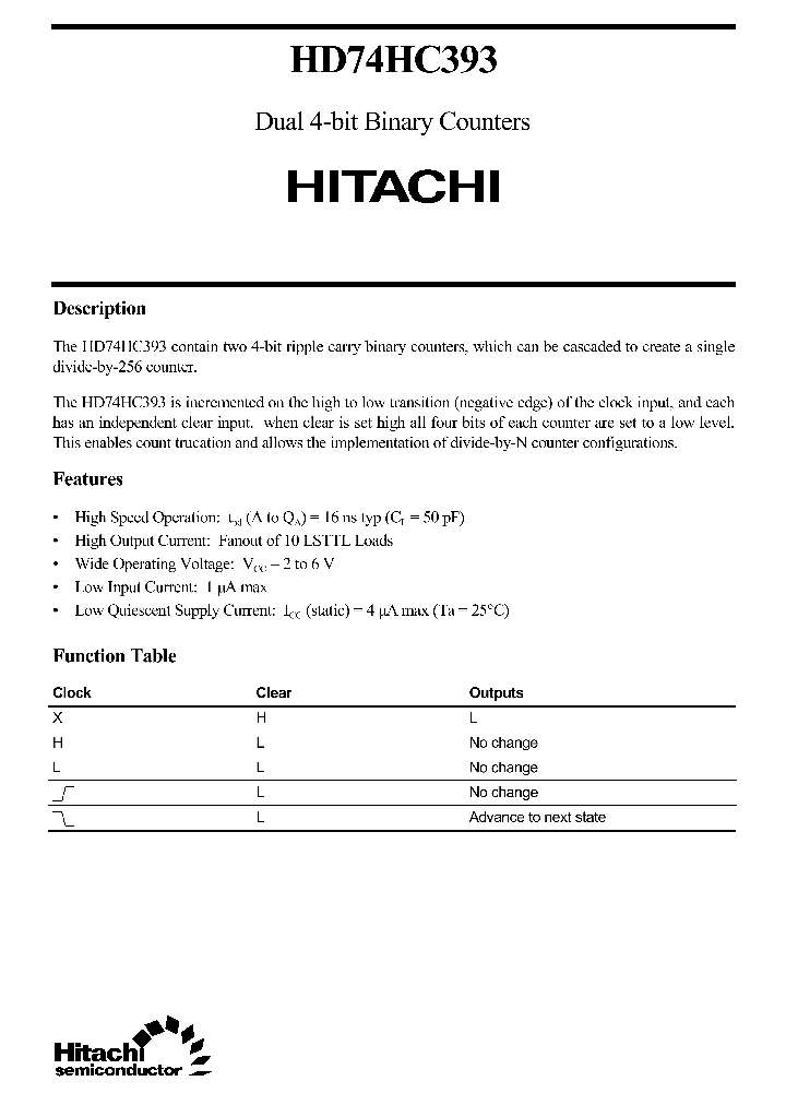 HD74HC393_45190.PDF Datasheet