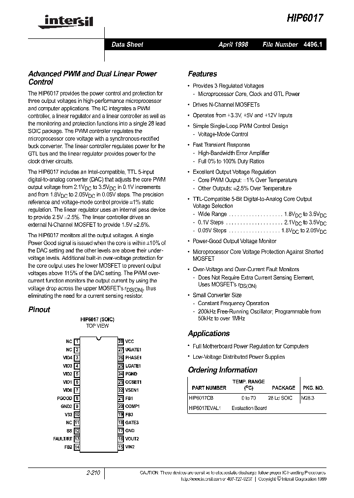 HIP6017_26227.PDF Datasheet