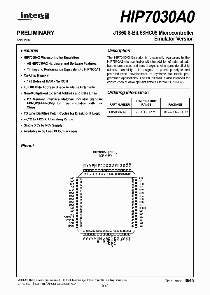 HIP7030A0_40957.PDF Datasheet