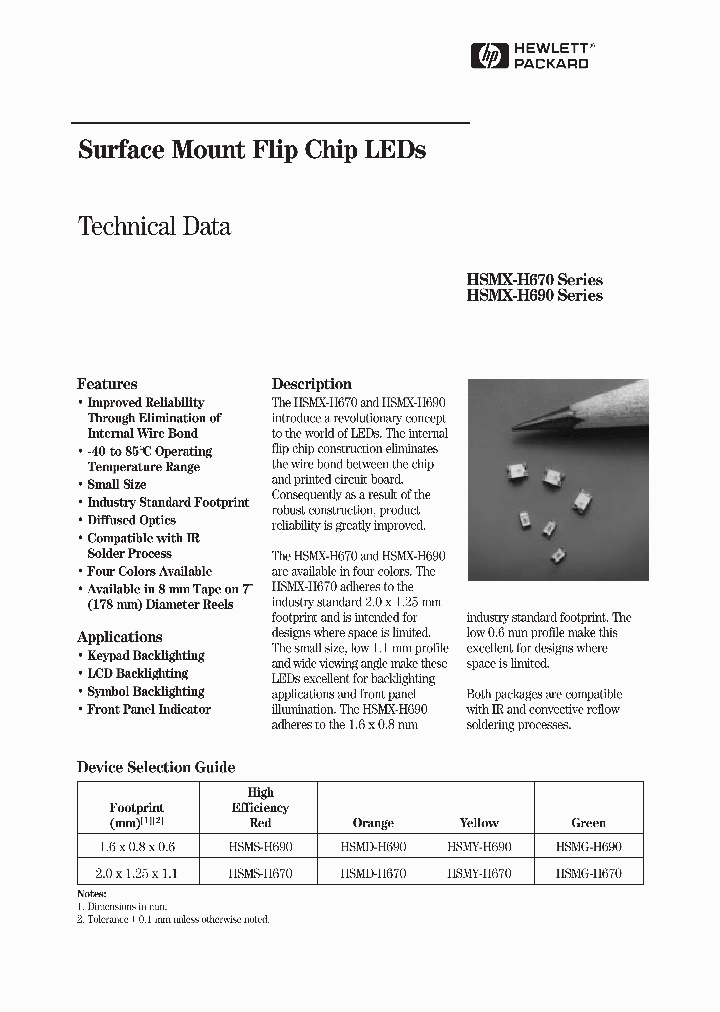 HSMG-H670_151682.PDF Datasheet