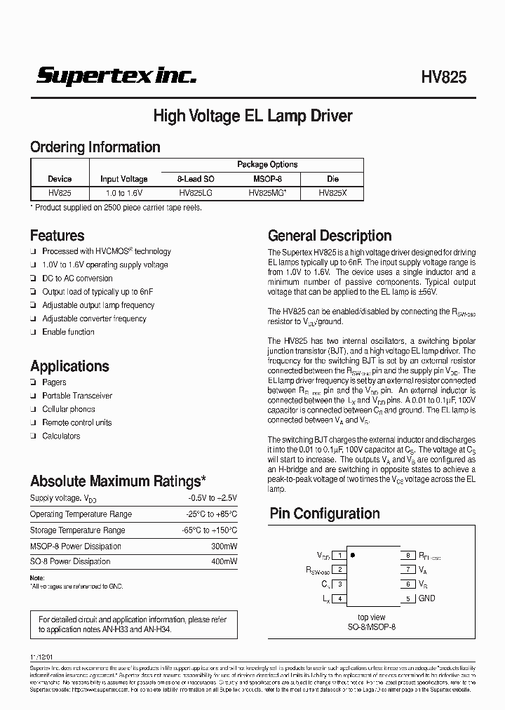 HV825_127176.PDF Datasheet