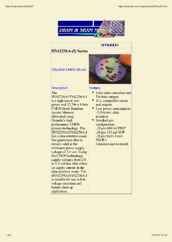 HY62256A_26310.PDF Datasheet