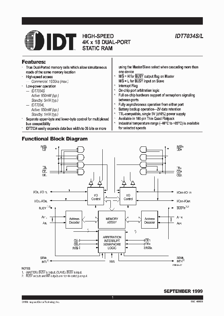 IDT7034L15PF_109271.PDF Datasheet