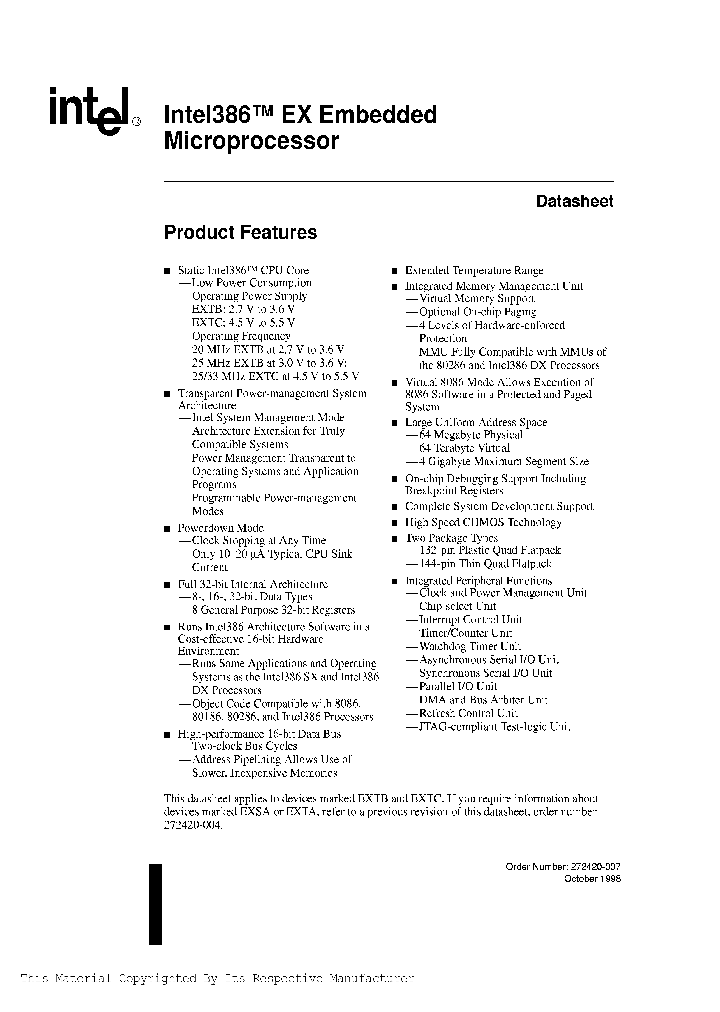 INTEL386_41171.PDF Datasheet