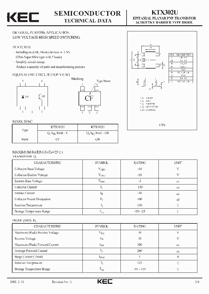 KTX302U_46961.PDF Datasheet