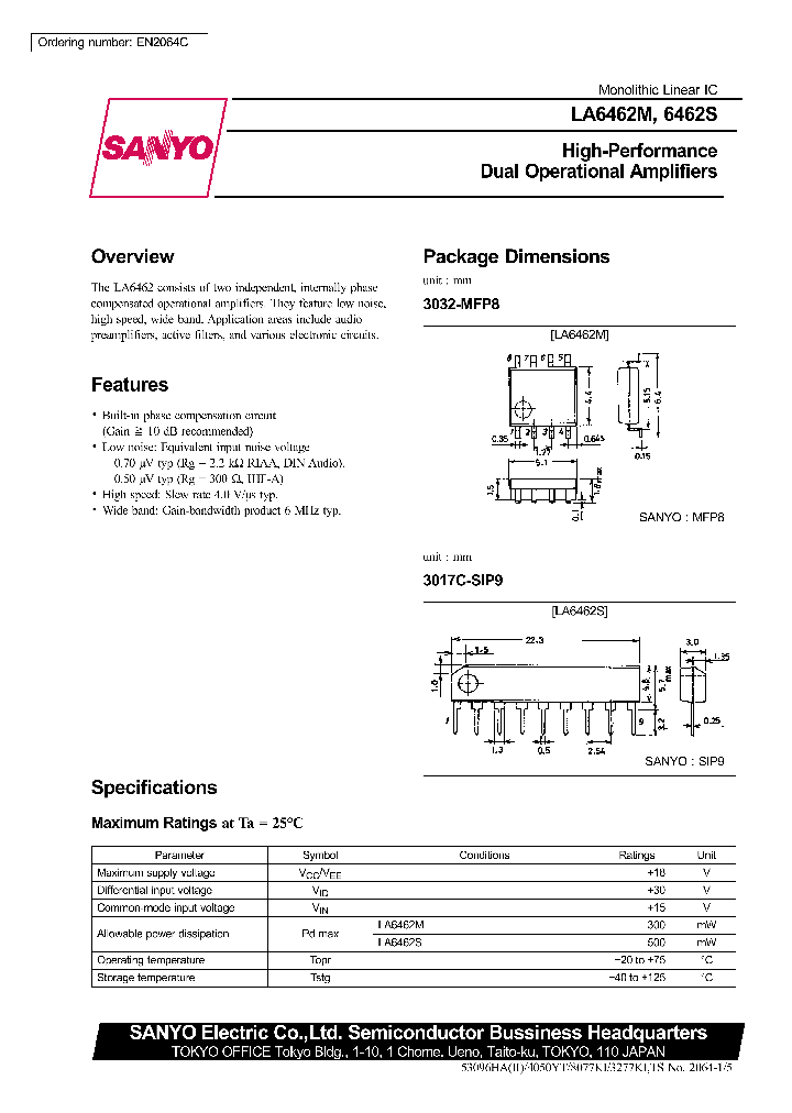 LA6462_100743.PDF Datasheet