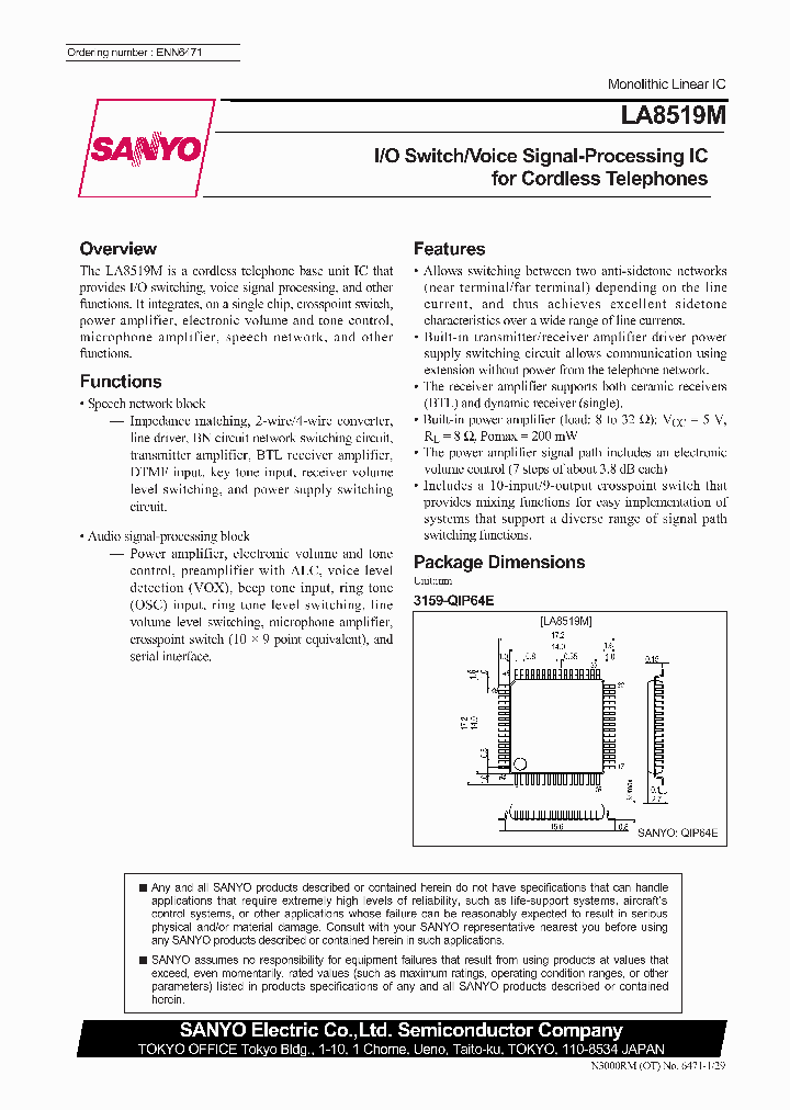 LA8519M_171832.PDF Datasheet