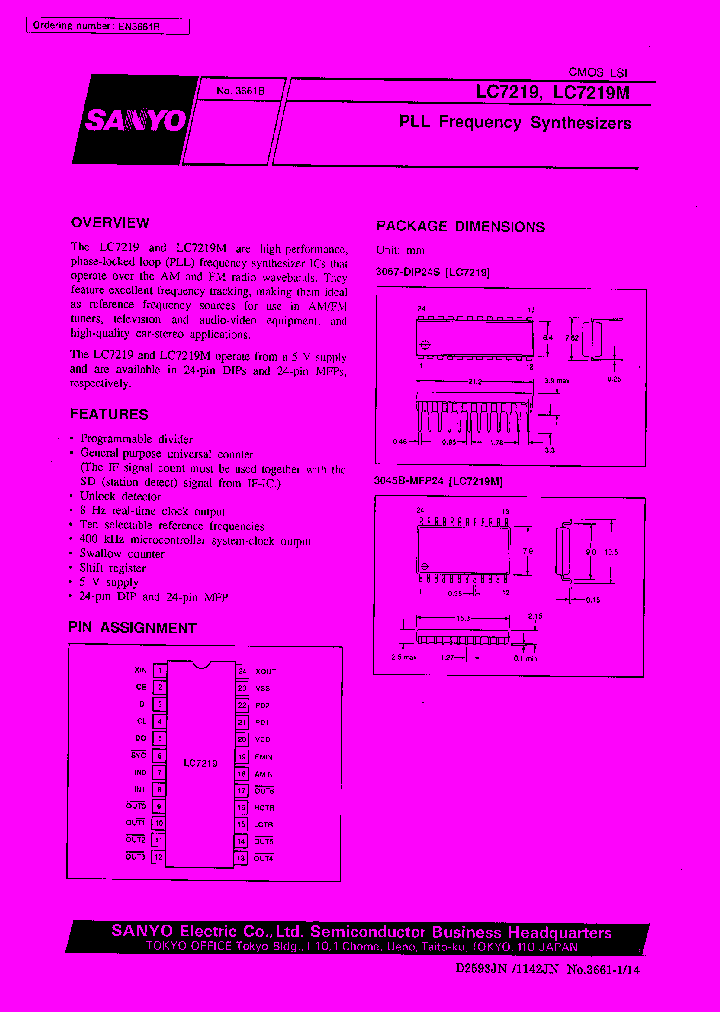LC7219_96037.PDF Datasheet