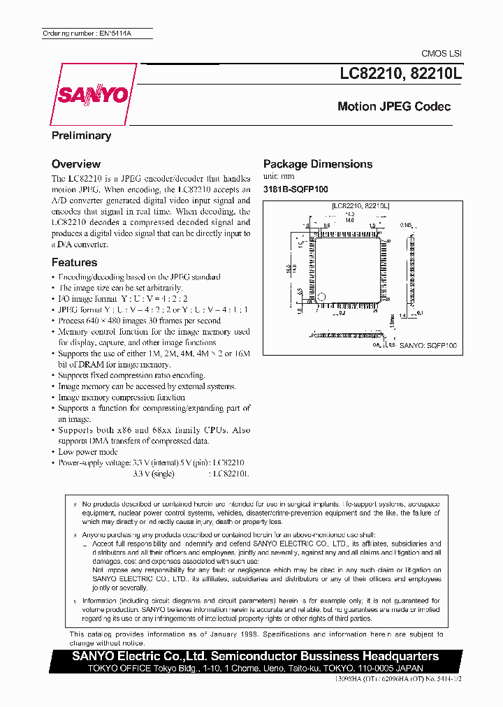 LC82210_152161.PDF Datasheet