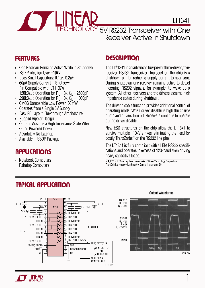 LT1341_75549.PDF Datasheet