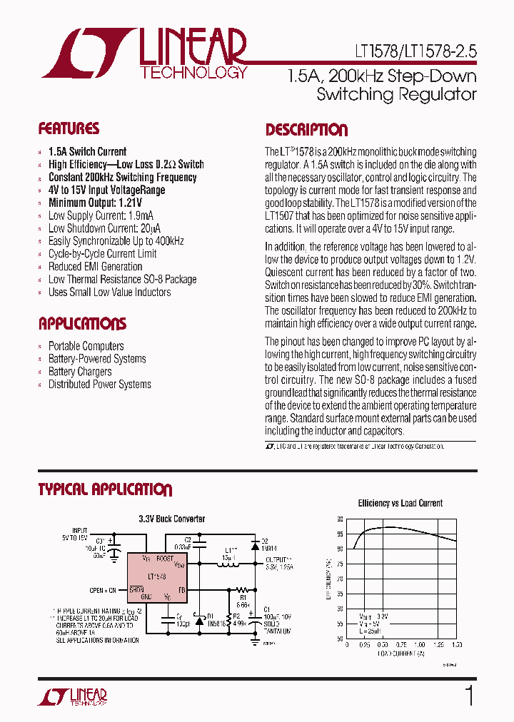 LT1578_98960.PDF Datasheet