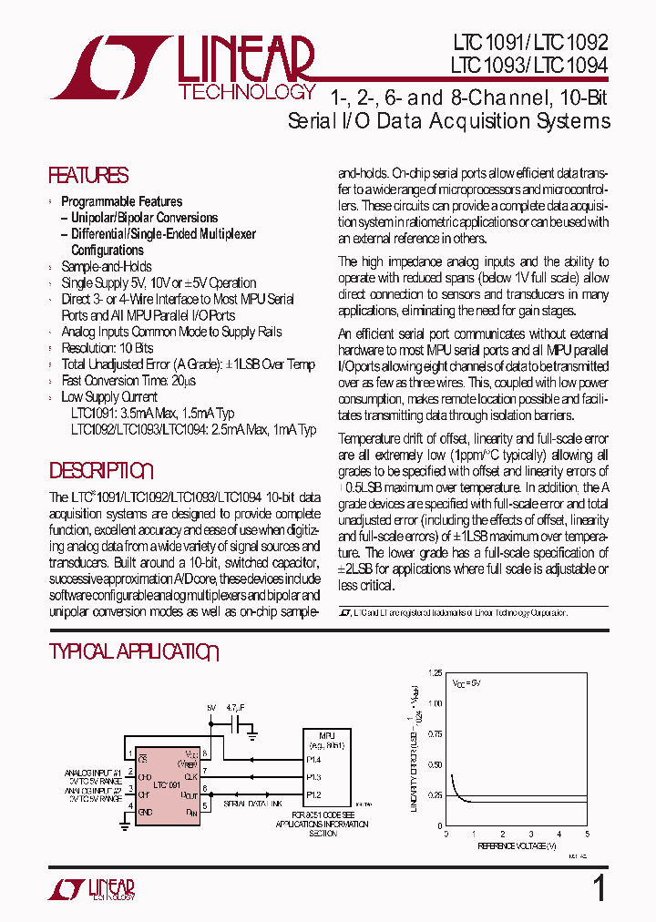 LTC1091_82874.PDF Datasheet