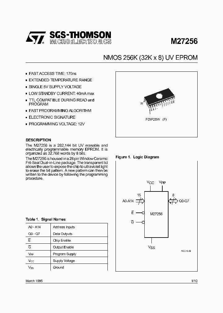 M27256_129002.PDF Datasheet