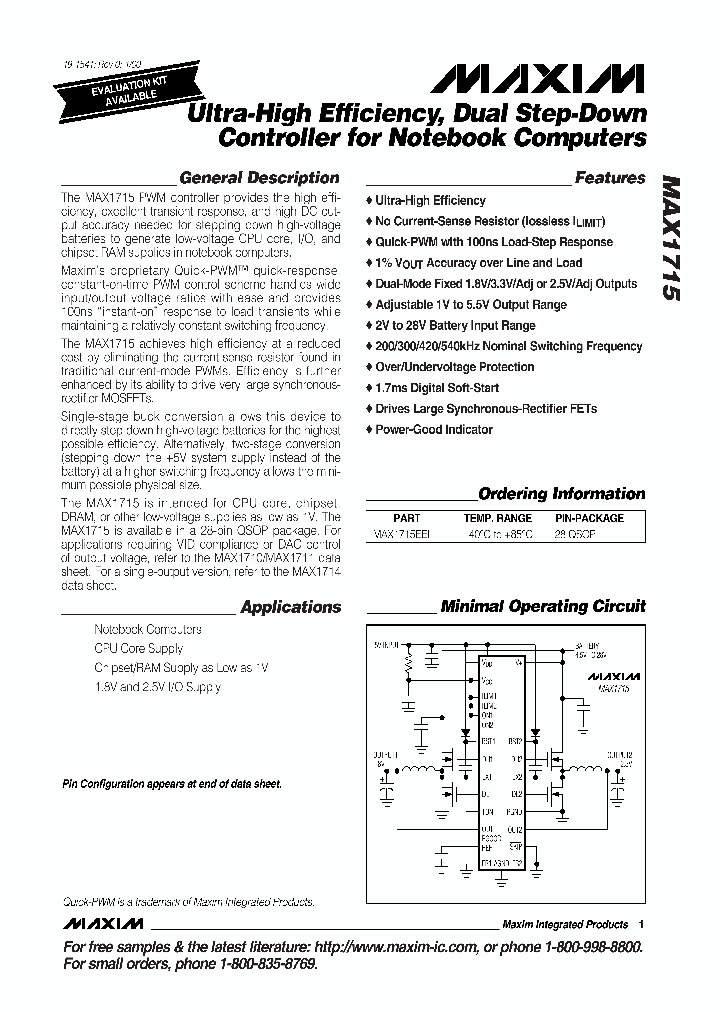 MAX1715_29560.PDF Datasheet