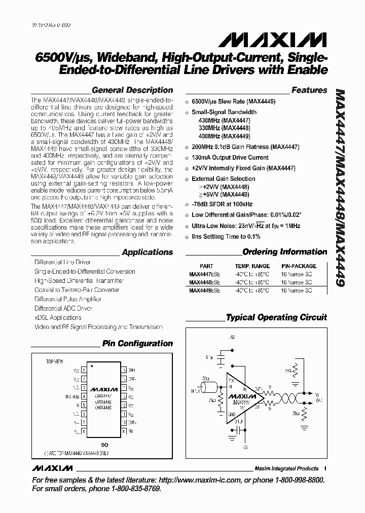 MAX4447_141351.PDF Datasheet