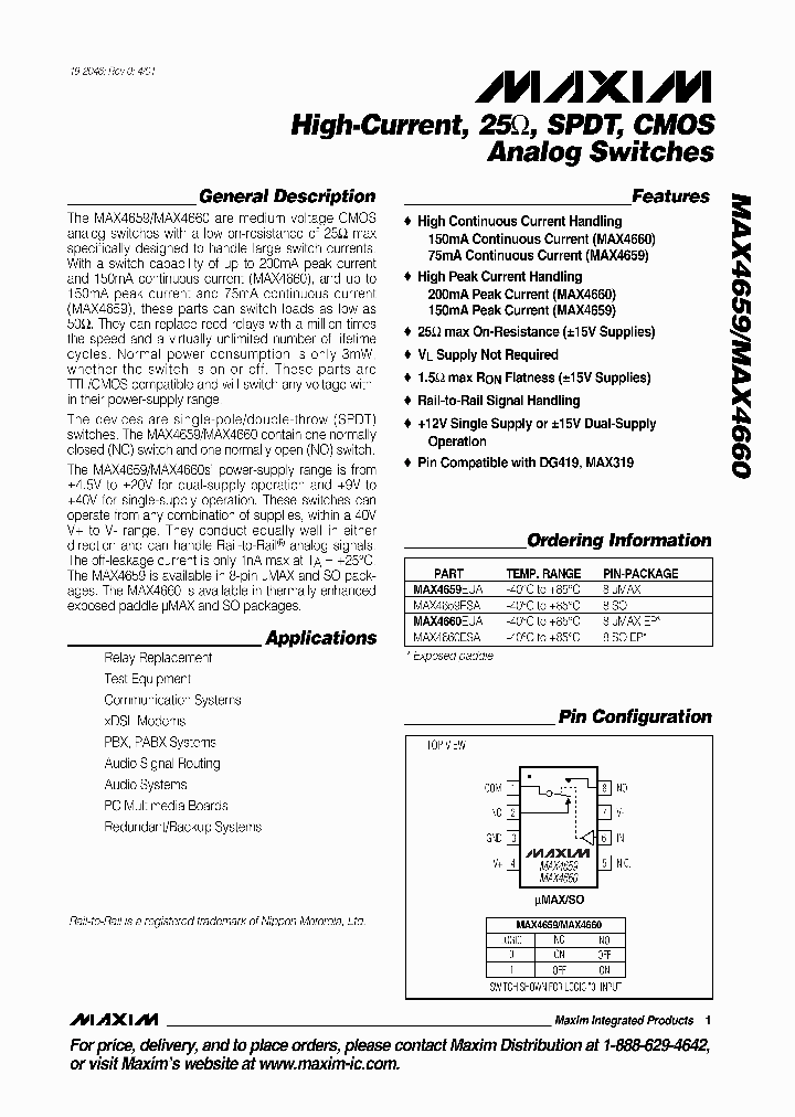 MAX4659_98621.PDF Datasheet