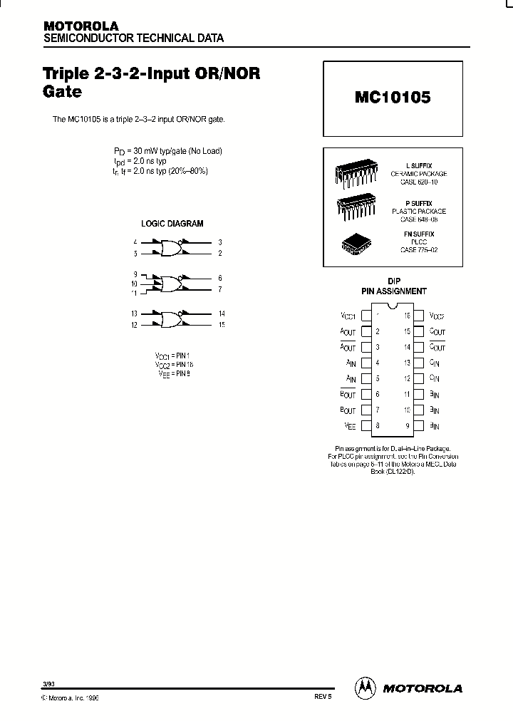 MC10105_106752.PDF Datasheet