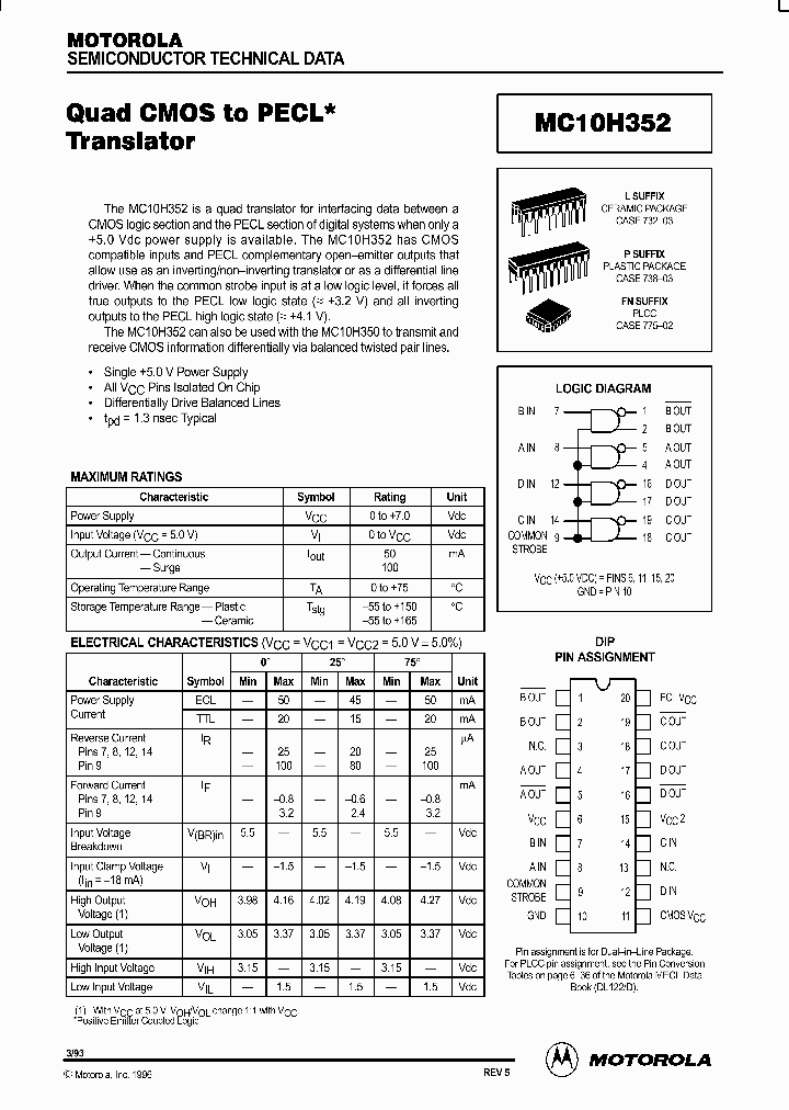 MC10H352_113766.PDF Datasheet