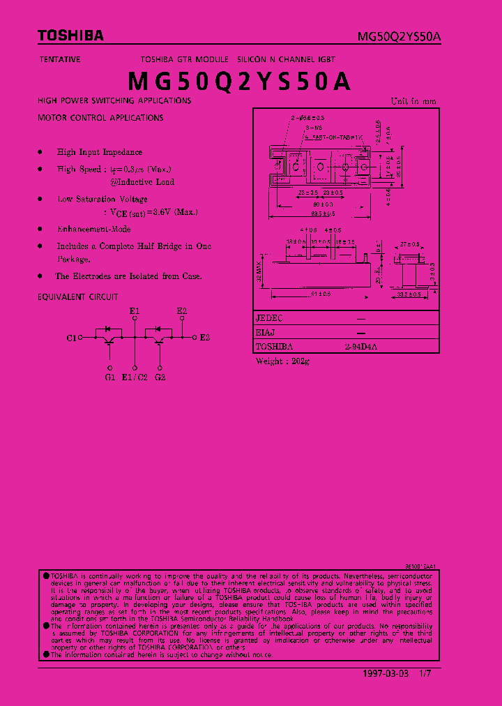 MG50Q2YS50A_44180.PDF Datasheet