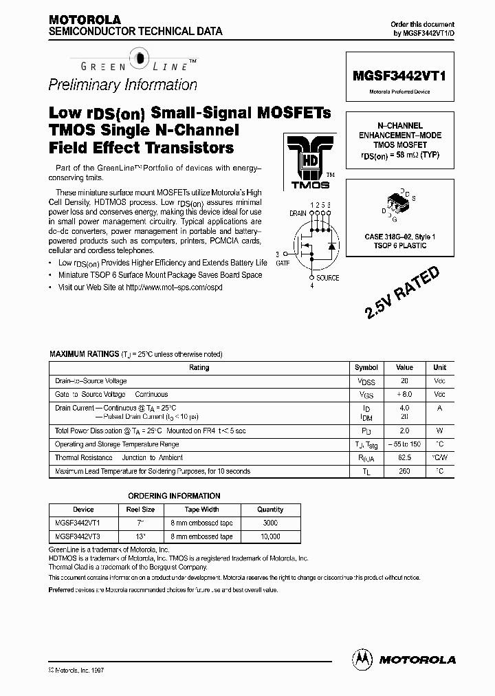 MGSF3442VT1_137343.PDF Datasheet