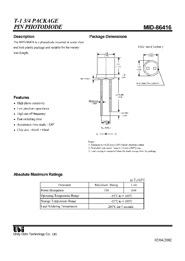 MID-86416_176304.PDF Datasheet