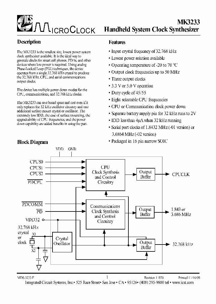 MK3233_154528.PDF Datasheet