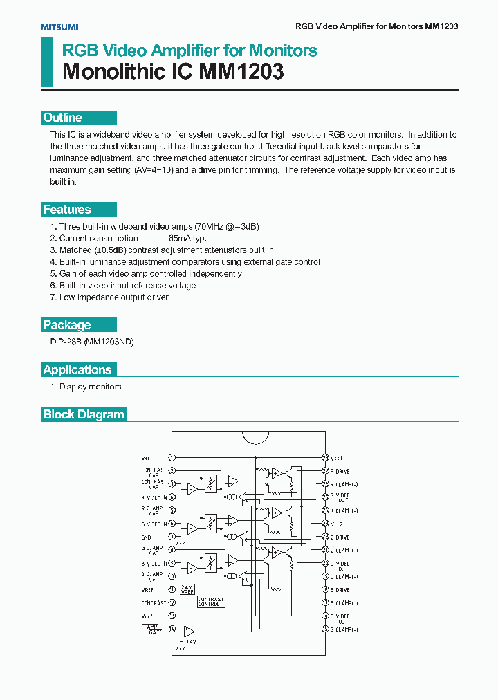 MM1203_88506.PDF Datasheet