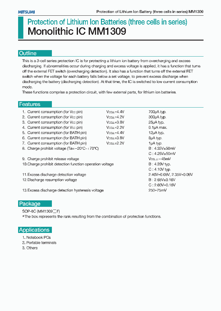 MM1309_164560.PDF Datasheet