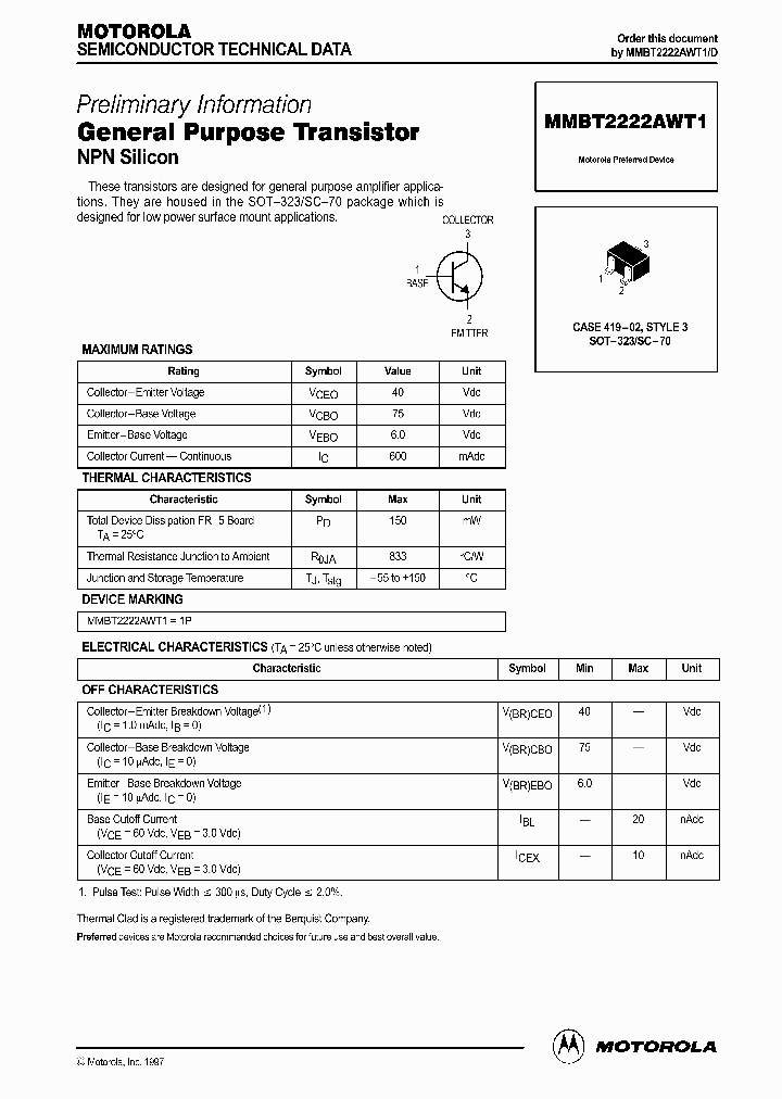 MMBT2222AWT1_136754.PDF Datasheet