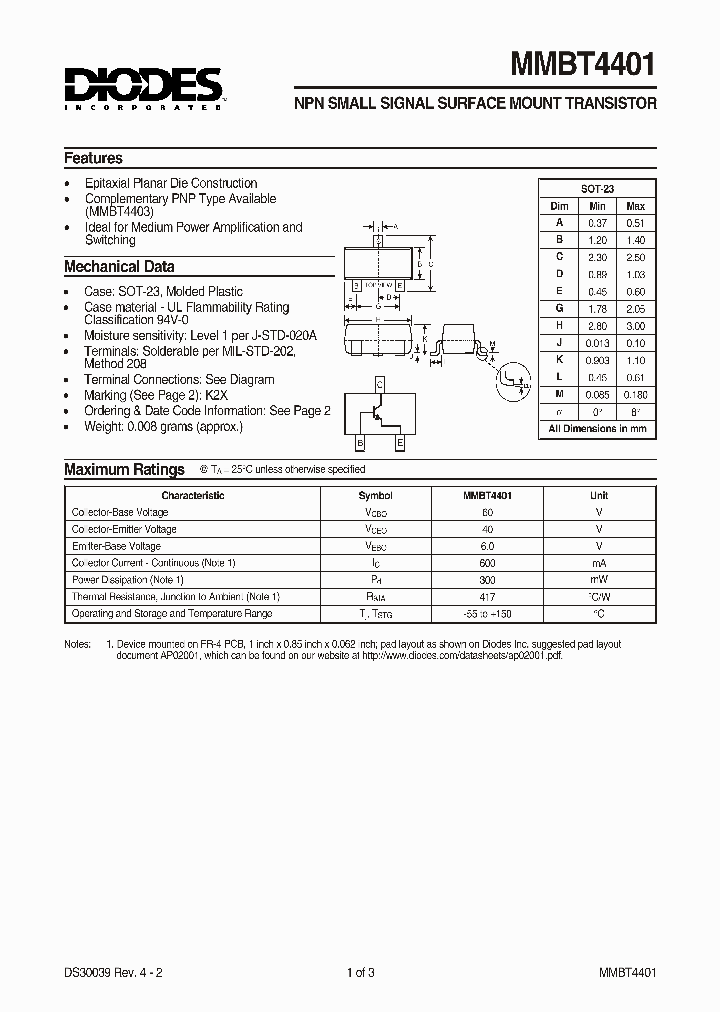 MMBT4401-7_127819.PDF Datasheet