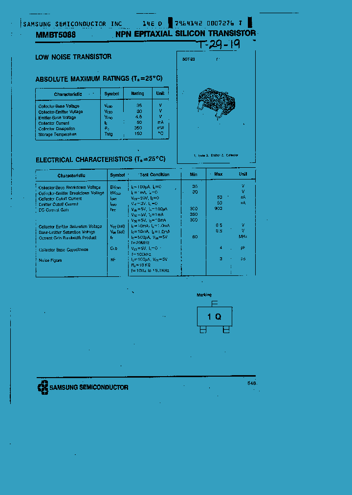 MMBT5088_124771.PDF Datasheet