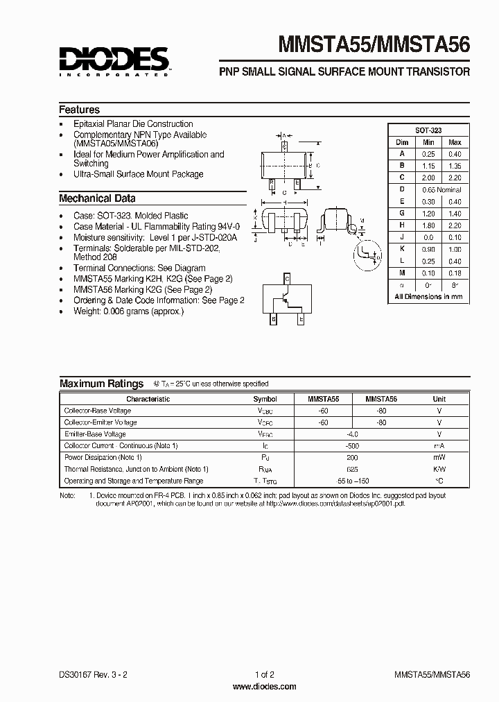 MMSTA55_157527.PDF Datasheet