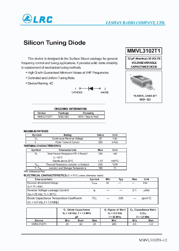 MMVL3102T1_118875.PDF Datasheet