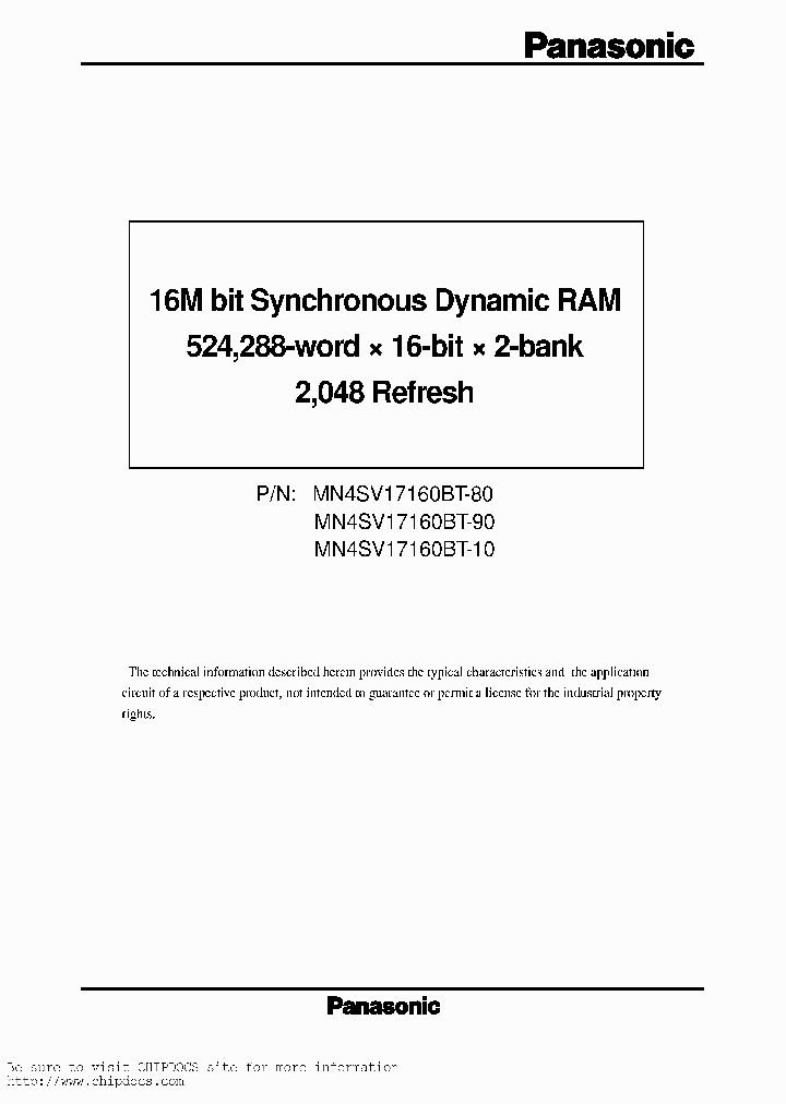 MN4SV17160BT-10_128401.PDF Datasheet