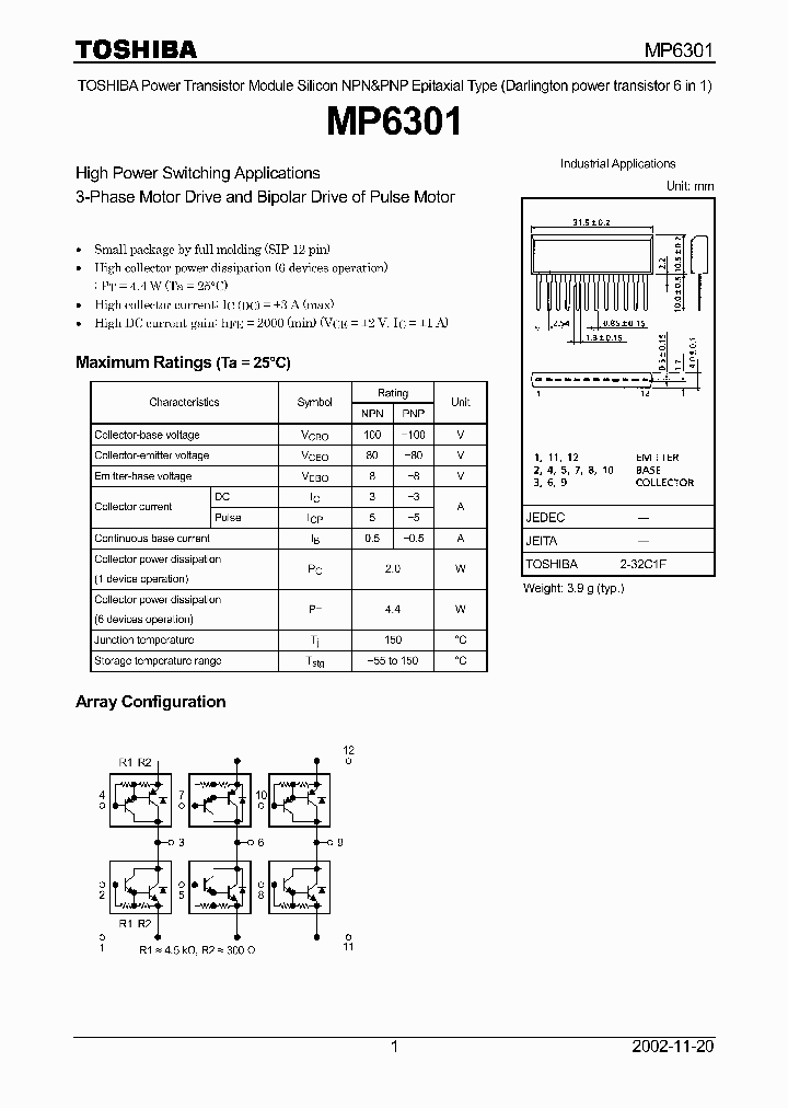 MP6301_107770.PDF Datasheet