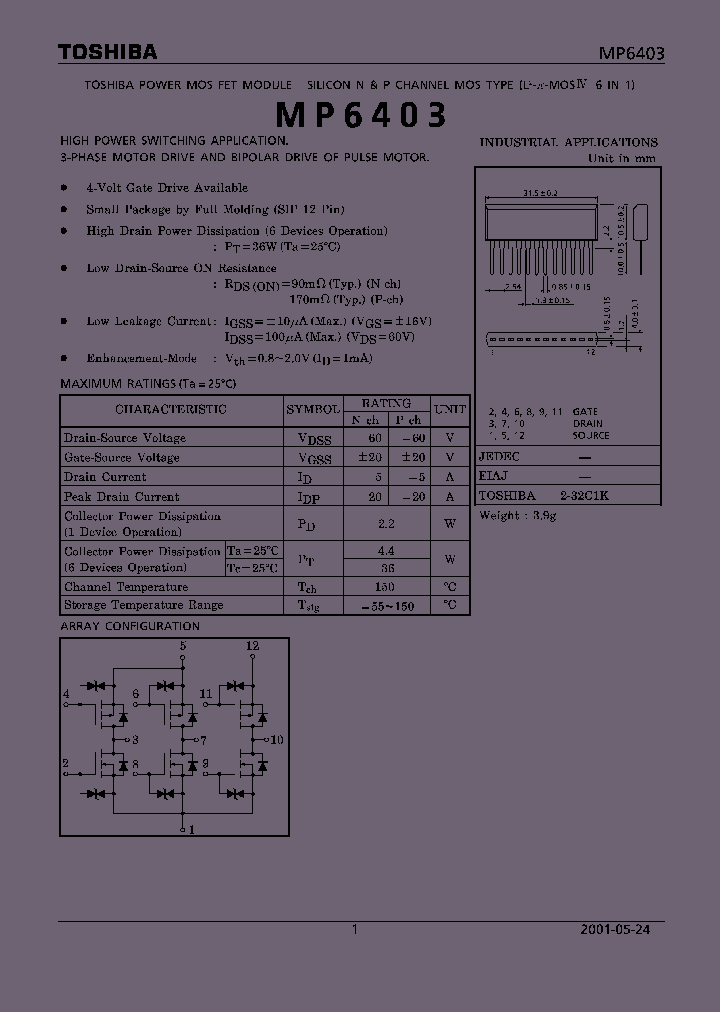 MP6403_107799.PDF Datasheet