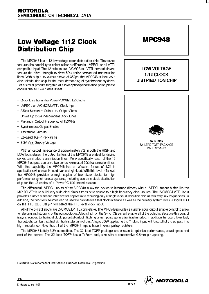 MPC948_81152.PDF Datasheet