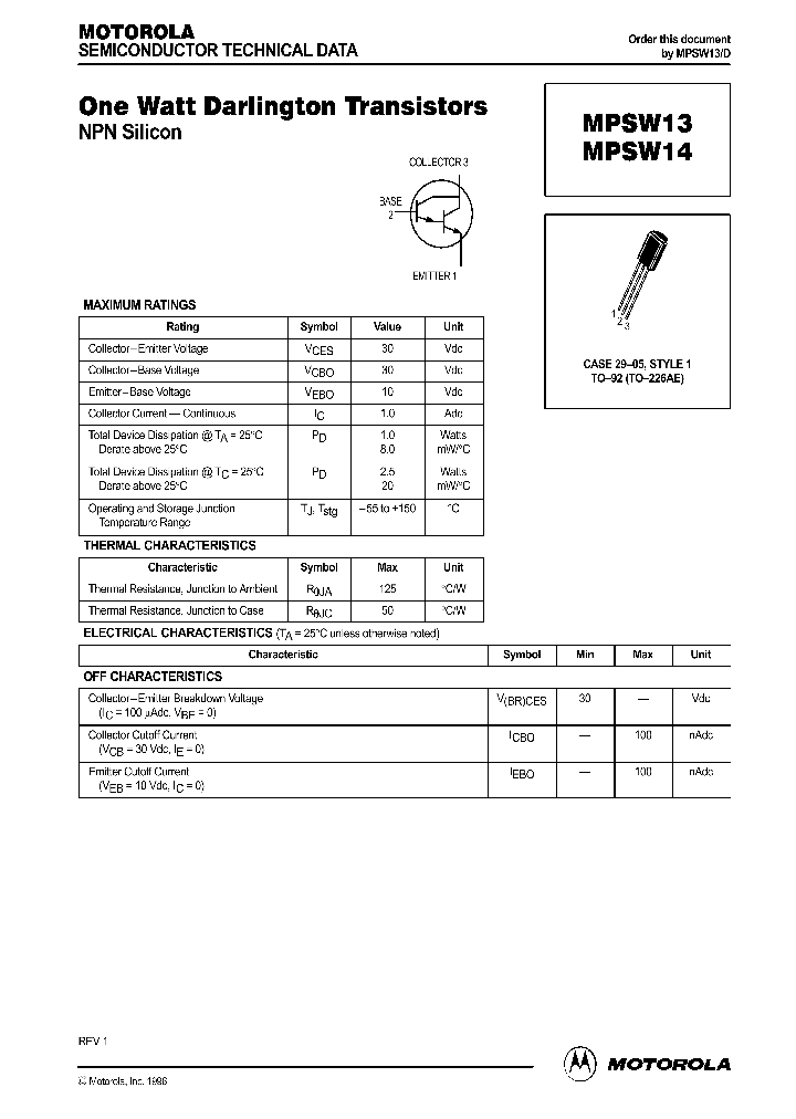 MPSW13_76771.PDF Datasheet
