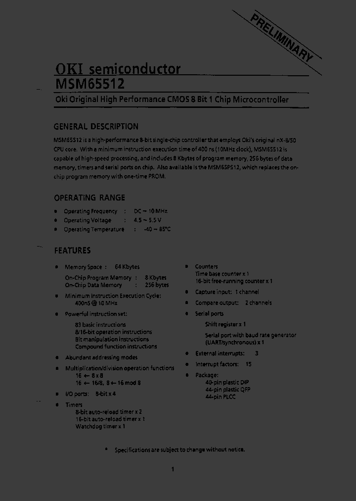 MSM65512_4354.PDF Datasheet