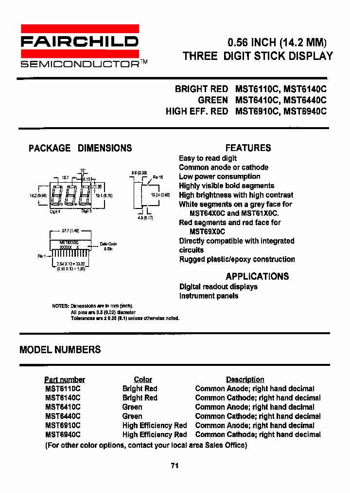 MST6910C_74007.PDF Datasheet