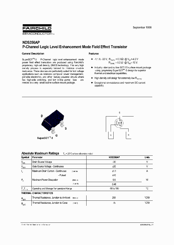 NDS356AP_177186.PDF Datasheet