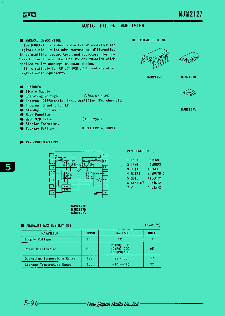 NJM2127_102678.PDF Datasheet