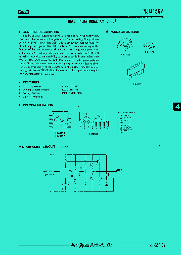 NJM4562_11625.PDF Datasheet