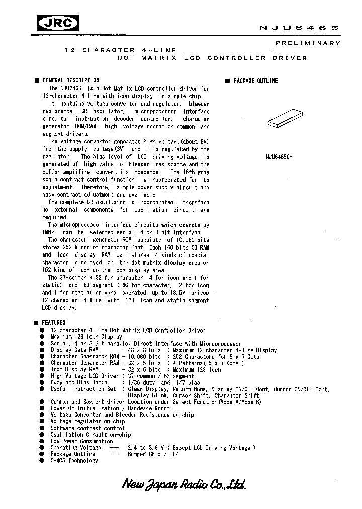 NJU6465_81313.PDF Datasheet