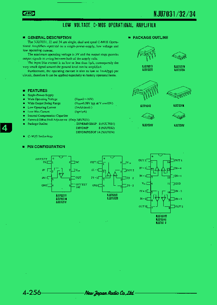 NJU7032_10608.PDF Datasheet