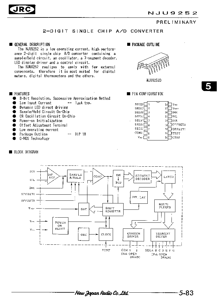 NJU9252_179928.PDF Datasheet