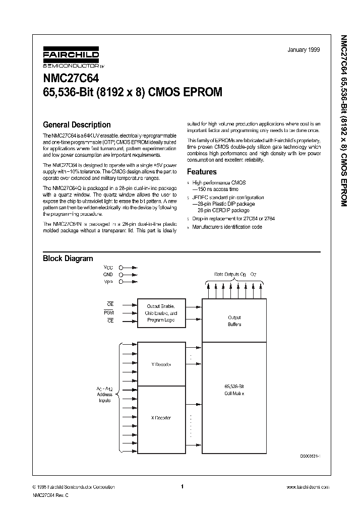 NMC27C64_108257.PDF Datasheet