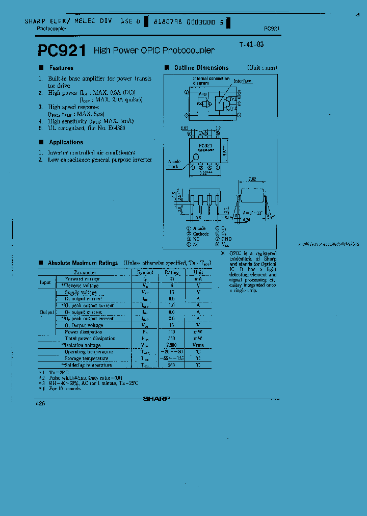 PC921_153274.PDF Datasheet